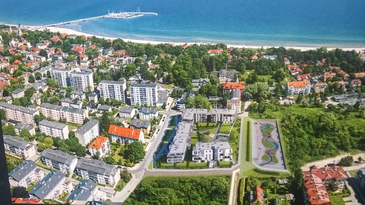 Апартаменты Przytulna Kawalerka W Sopocie Przy Plazy Сопот Экстерьер фото